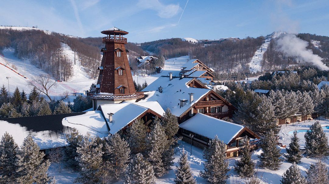 Гостиница Маяк на горнолыжном курорте Свияжские холмы, Верхнеуслонский, Республика Татарстан