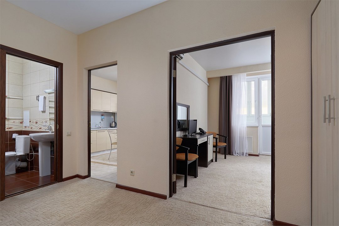 Апартаменты 2-местный 1-комнатный (с кухней)