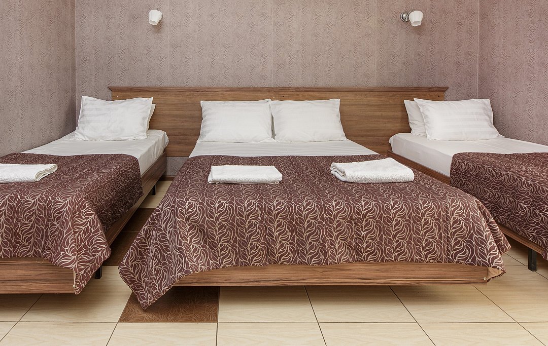 Стандартный 4-местный 1-комнатный