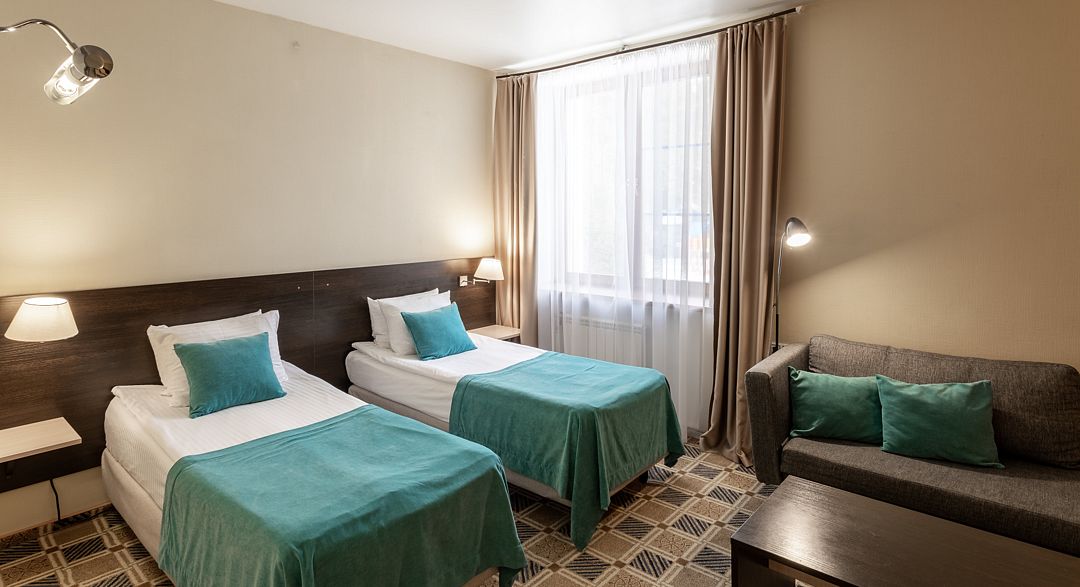 Семейный 4-местный 2-комнатный Family Premium +