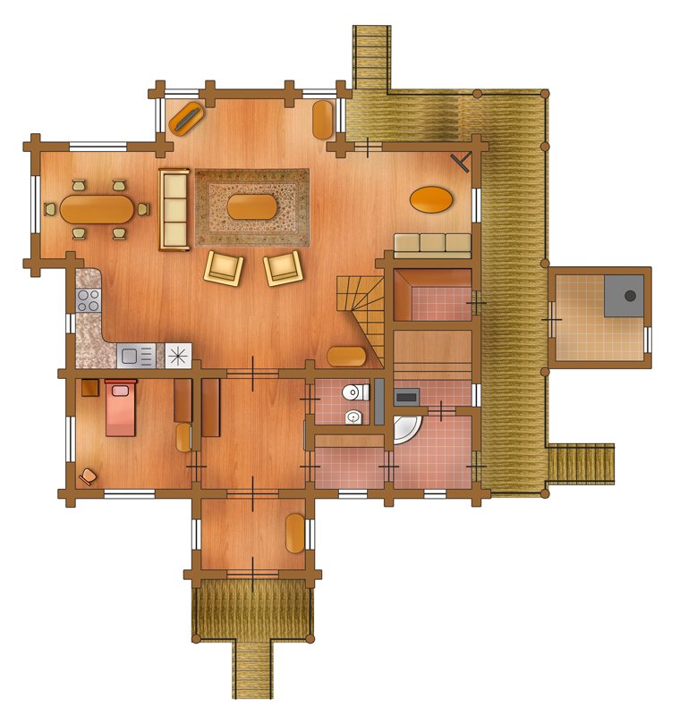 Вилла 7-местная