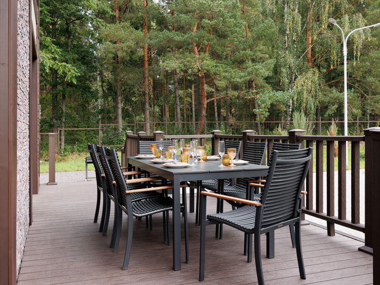 Коттедж 10-местный 2-этажный (с камином)