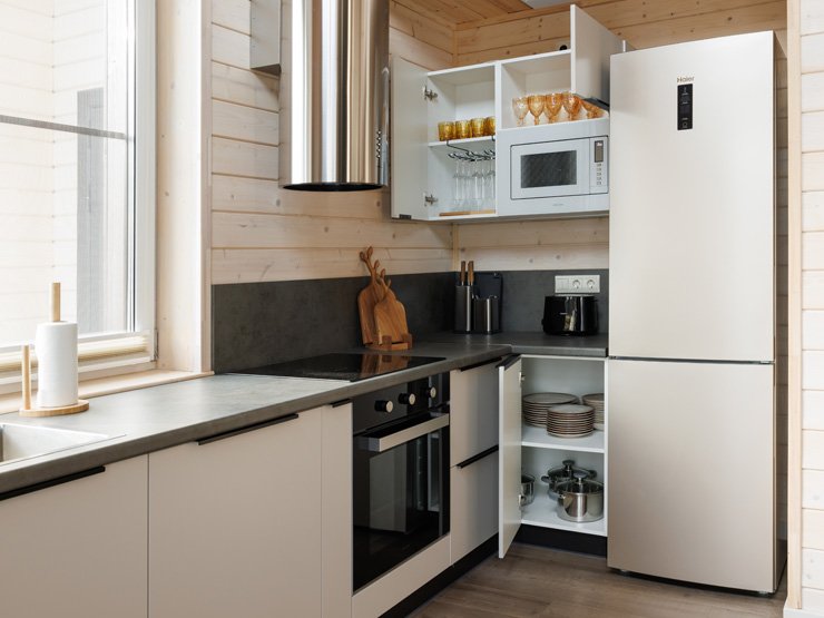 Коттедж 10-местный 2-этажный (с камином)