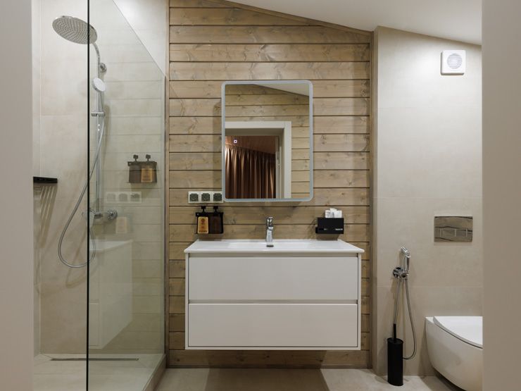 Коттедж 10-местный 2-этажный (с камином)