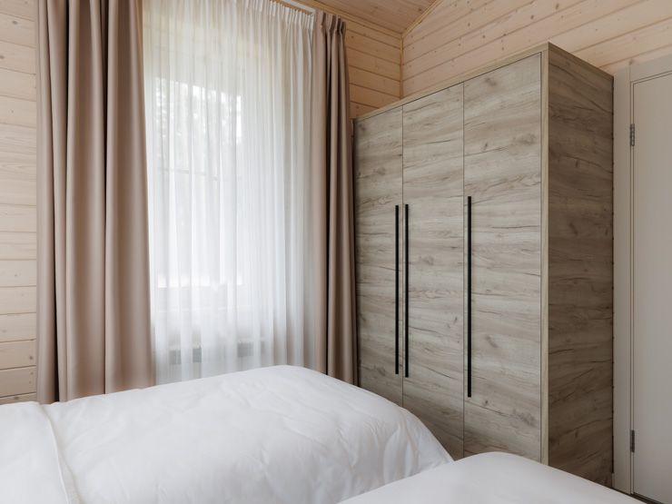 Коттедж 6-местный 1-этажный (с камином)