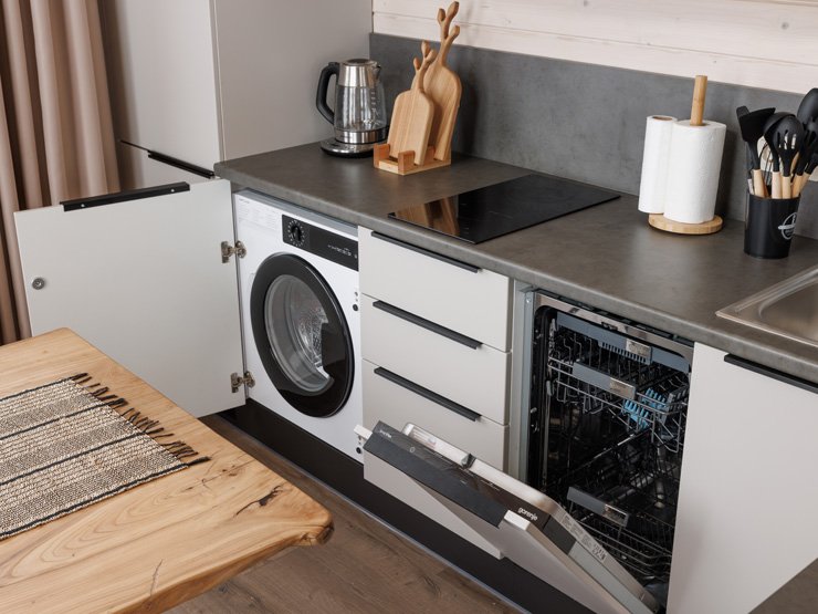 Коттедж 6-местный 1-этажный (с камином)