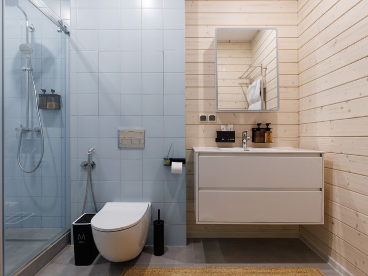 Коттедж 6-местный 1-этажный (с камином)