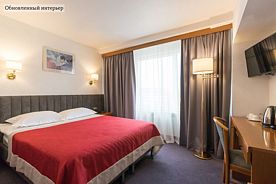 Двухместный номер Business двуспальная кровать, Гостиничный комплекс Ангара, Иркутск