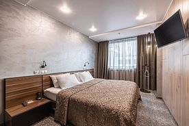 Двухместный люкс двуспальная кровать, Отель Байкал Бизнес Центр, Иркутск