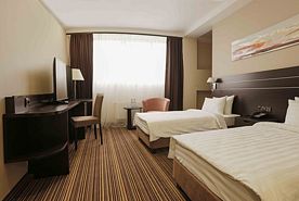 Двухместный номер Стандарт 1-й категории 2 отдельные кровати, Отель Армат, Иркутск