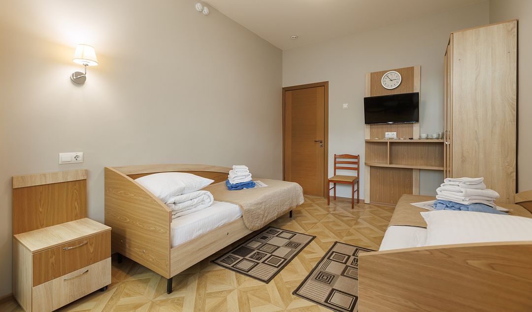 Стандартный 2-местный 2-комнатный (блочного типа)