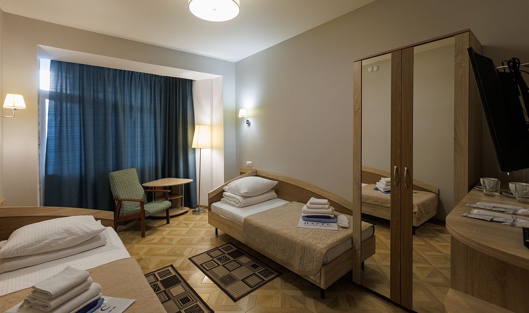 Стандартный 2-местный 2-комнатный (блочного типа)