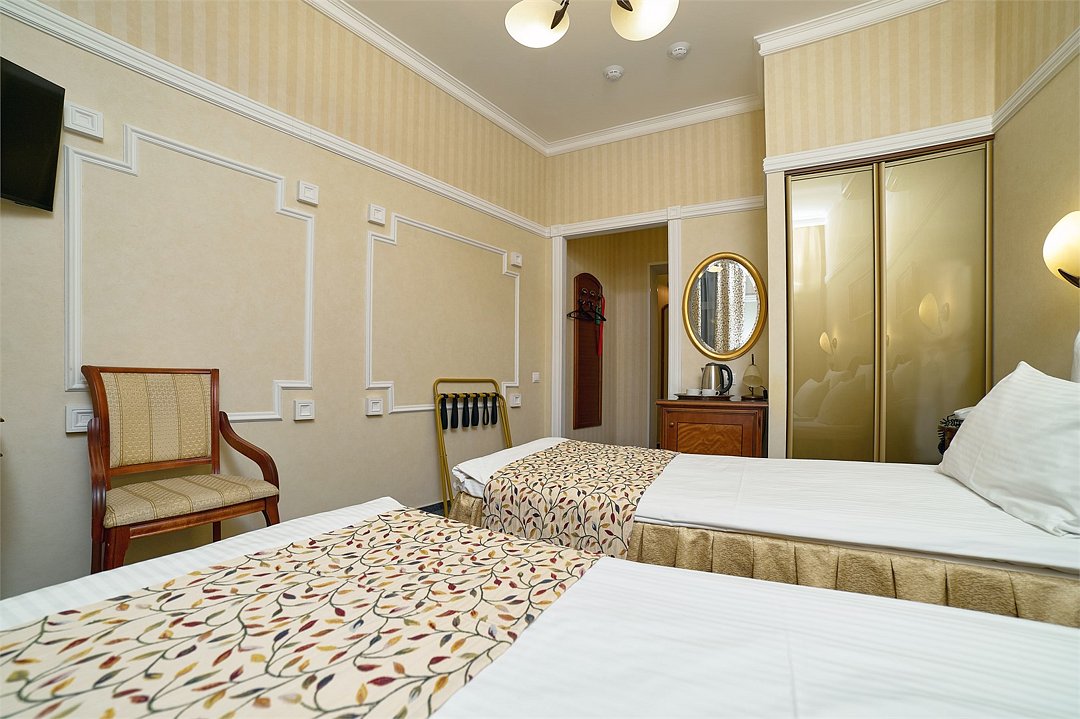 Стандартный 2-местный DBL/TWIN без балкона