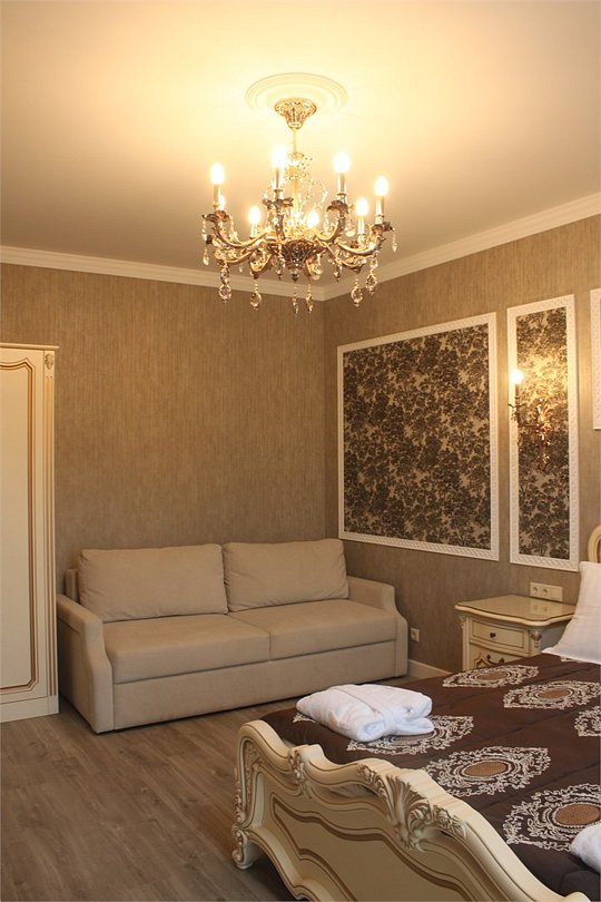 Апартаменты 6-местный 2-комнатный (с видом на горы и окрестности)