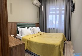 1-мест. (разм. в 2-мест.) 2-комн. станд DBL (2 эт.), корп. 1, Санаторий им. М.В. Фрунзе, Сочи
