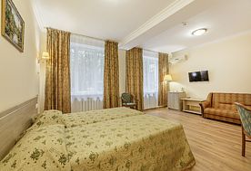 1-мест. (разм. в 2-мест.) Standart family эконом, корп. 2, Санаторий Надежда, Анапа