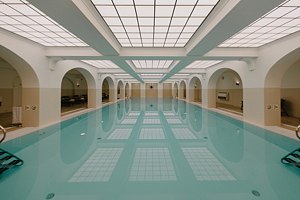 Бассейн — Апарт-отель «RODINA Grand Hotel & SPA Irkutsk 5*», Иркутск