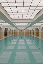Бассейн — Апарт-отель «RODINA Grand Hotel & SPA Irkutsk 5*», Иркутск