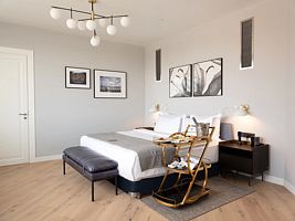 Двухместный люкс Presidential с красивым видом из окна двуспальная кровать, RODINA Grand Hotel & SPA Irkutsk 5*, Иркутск