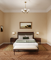 Двухместные апартаменты в доме Русанова двуспальная кровать, RODINA Grand Hotel & SPA Irkutsk 5*, Иркутск