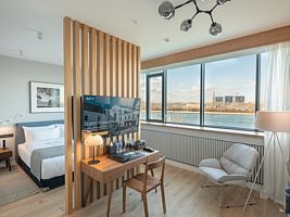 Двухместный Nordic Deluxe с красивым видом из окна двуспальная кровать, RODINA Grand Hotel & SPA Irkutsk 5*, Иркутск