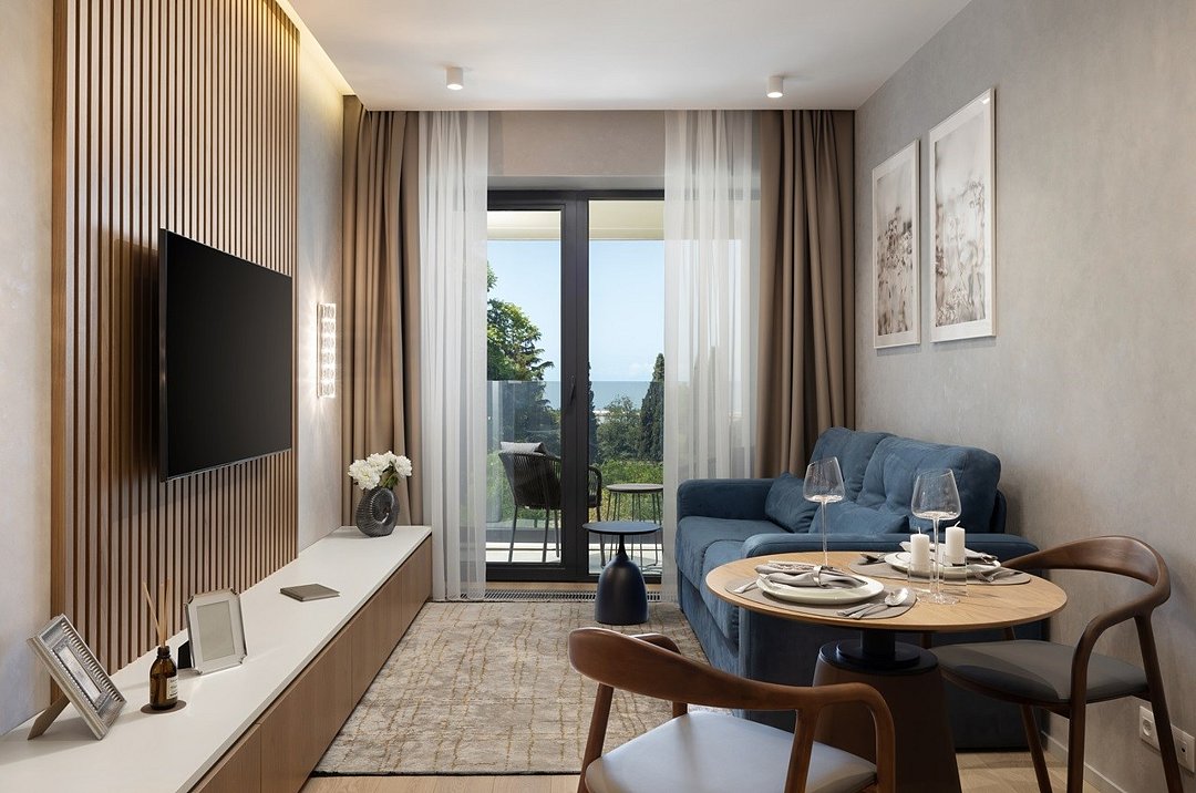 Люкс 2-местный 1-комнатный (с видом на море)