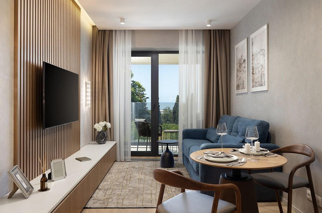 Люкс 2-местный 1-комнатный (с видом на море)