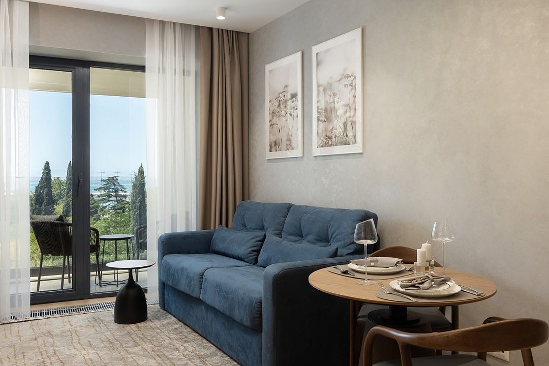 Люкс 2-местный 1-комнатный (с видом на море)