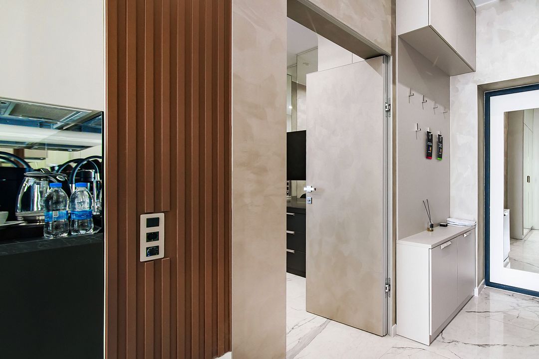 Апартаменты Luxe 6-местный 3-комнатный (2 спальни, 1 этаж)