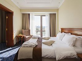 Люкс с балконом, Отель Звездный Wellness & SPA, Сочи