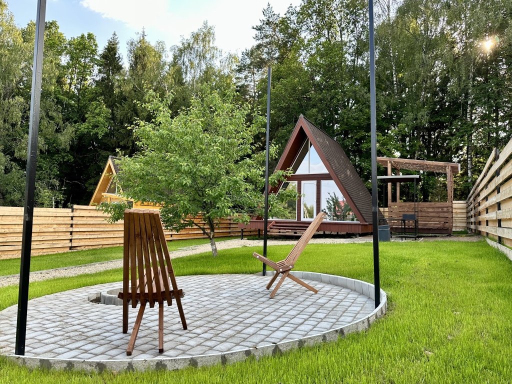 Глэмпинг Домики A-frame С Чаном или Купелью-Фурако, Калужская область, Боровск Балабаново Обнинск