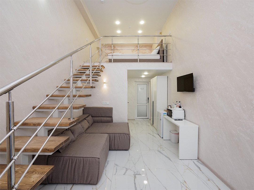 Семейный 4-местный двухуровневый