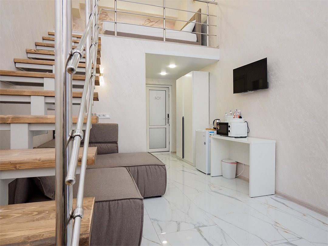 Семейный 4-местный двухуровневый