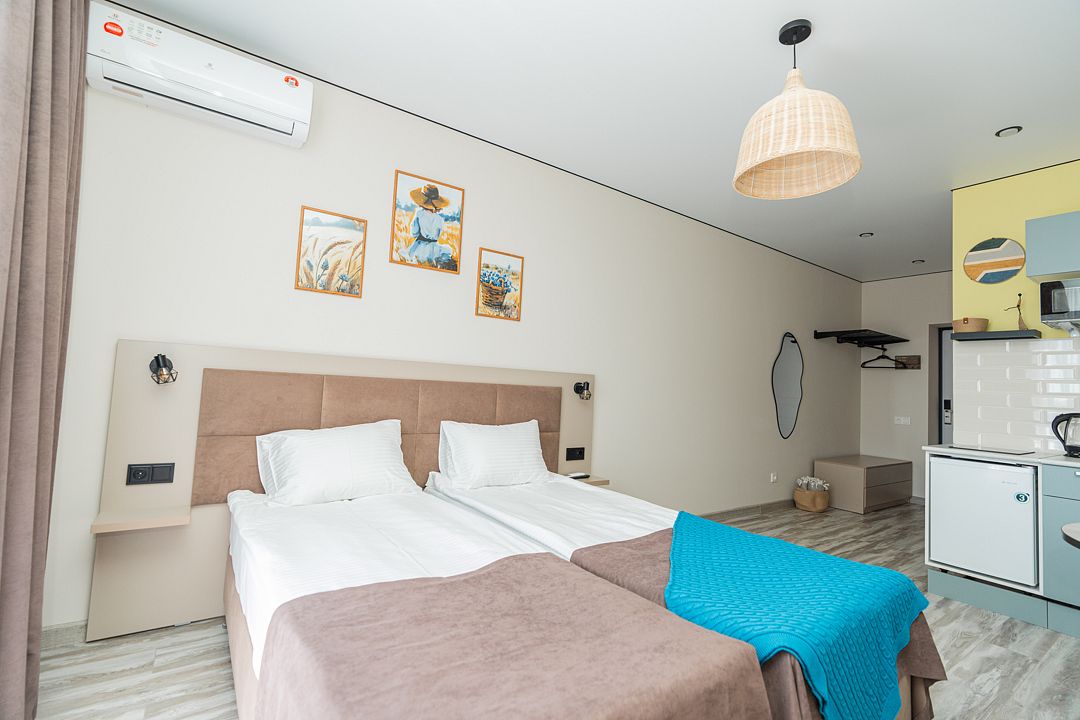 Комфорт 2-местный 1-комнатный (с балконом)