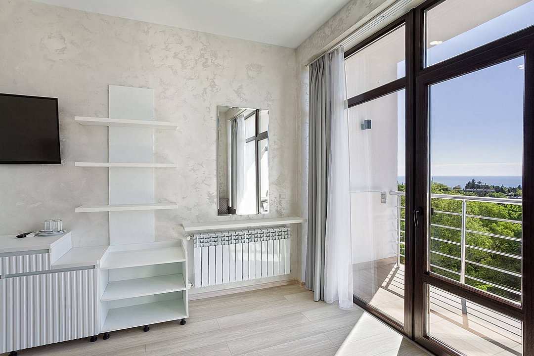 Семейный плюс 2-местный 1-комнатный (вид на море)