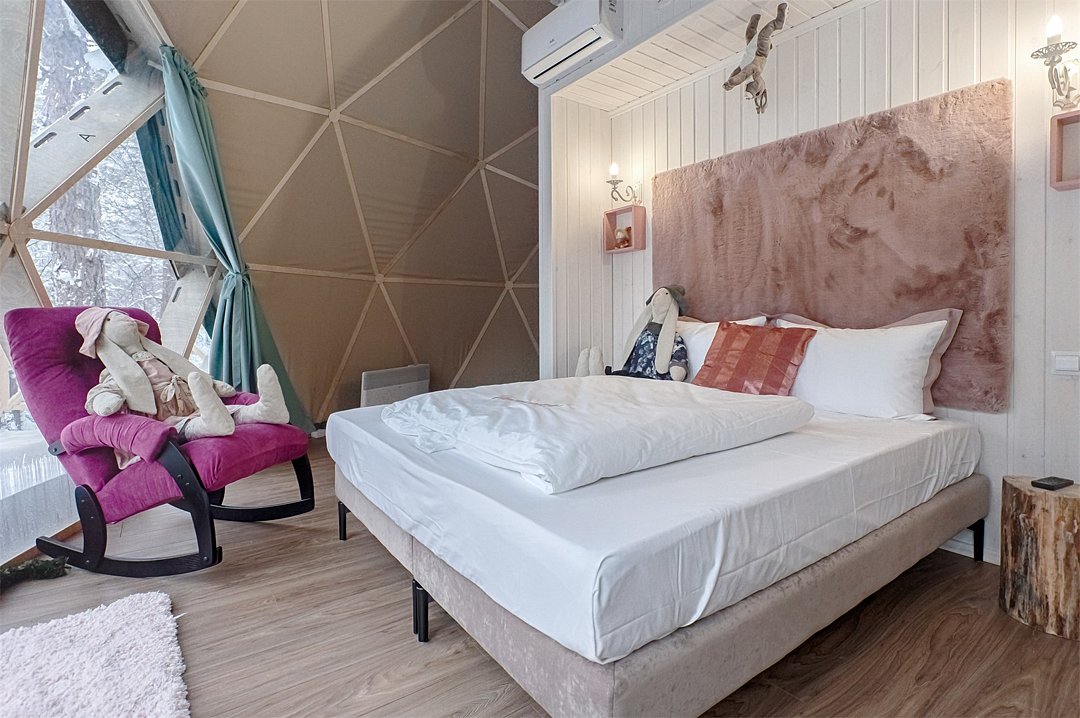 Дом-сфера 4-местный (Дизайнерский)