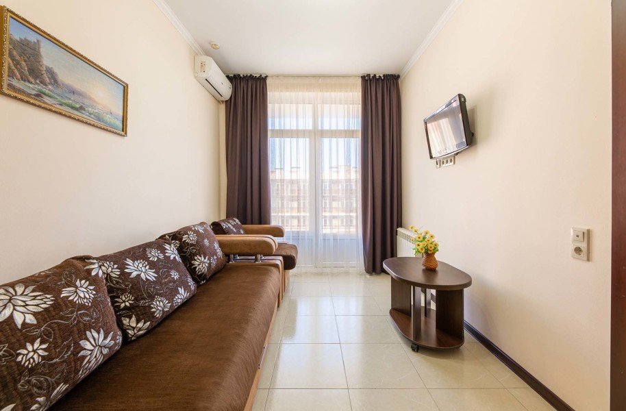 Люкс 5-местный 2-комнатный