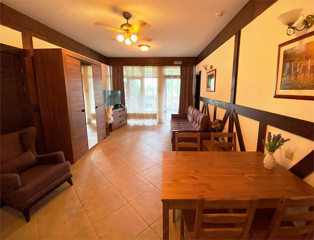 Апартаменты 3-местный 3-комнатный (2 спальни, с террасой)