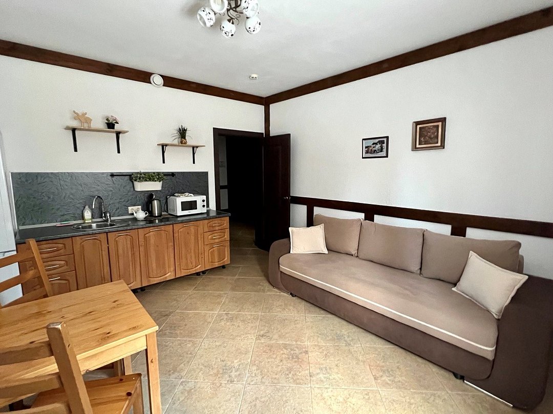 Апартаменты Просторные 2-местный 2-комнатный (1 спальня)