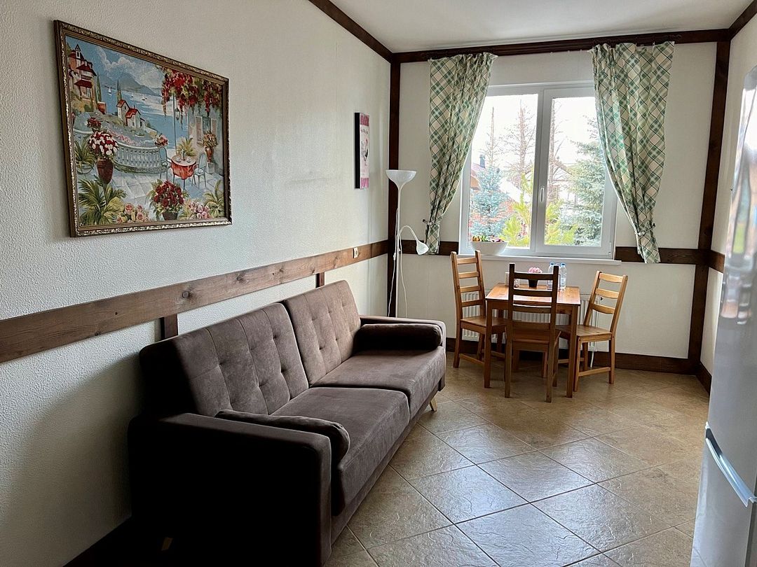 Апартаменты Просторные 2-местный 2-комнатный (1 спальня)