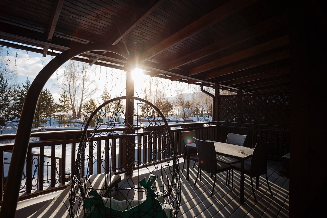 Апартаменты Просторные 2-местный 2-комнатный (1 спальня, с террасой)