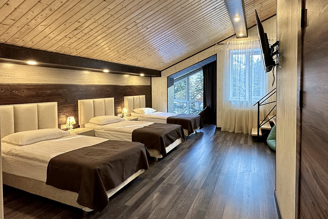 Полулюкс 2-местный 2-уровневый (с видом на горы)