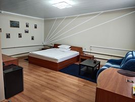 Комната двухместная семейная Номера: 5, База отдыха и рыбалки Дом у воды, село Гандурино