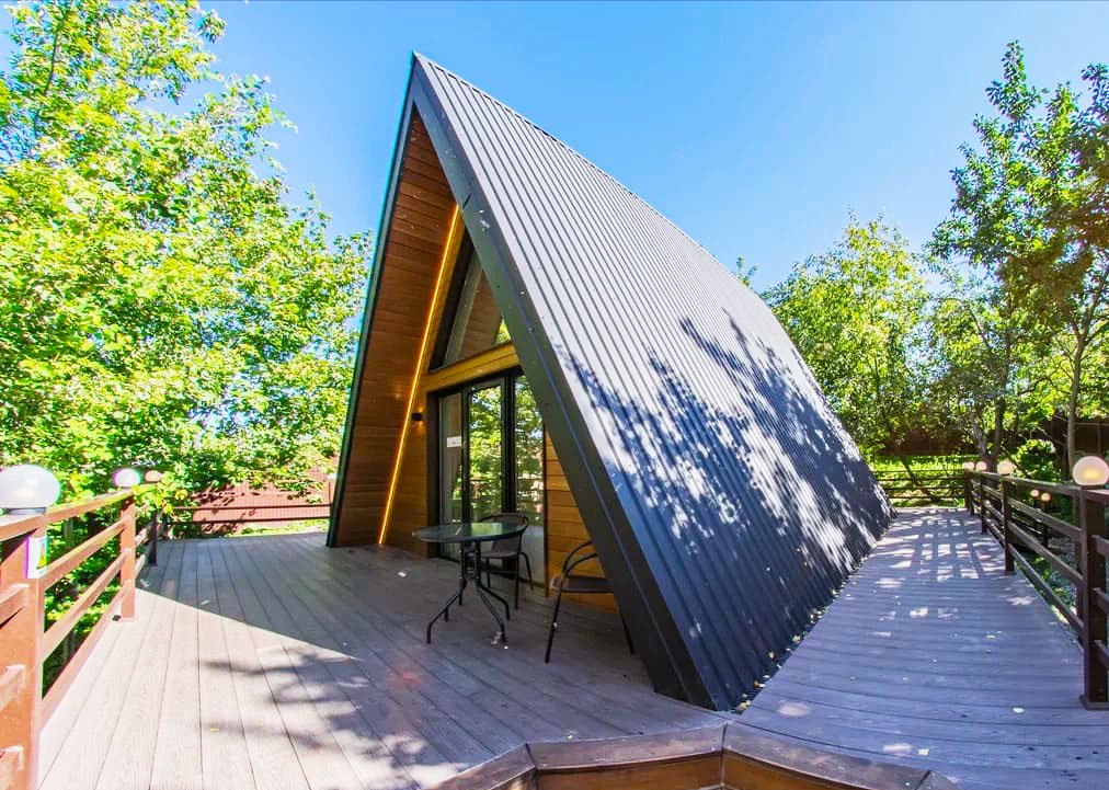 Коттедж A-frame у Озера (А-фрейм у Озера), Пензенская область, Пенза 