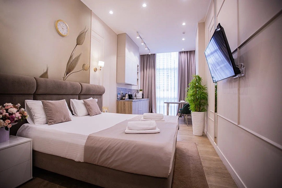 Делюкс 2-местный (с панорамными окнами) | SunLine LUXury 4*, Краснодарский край
