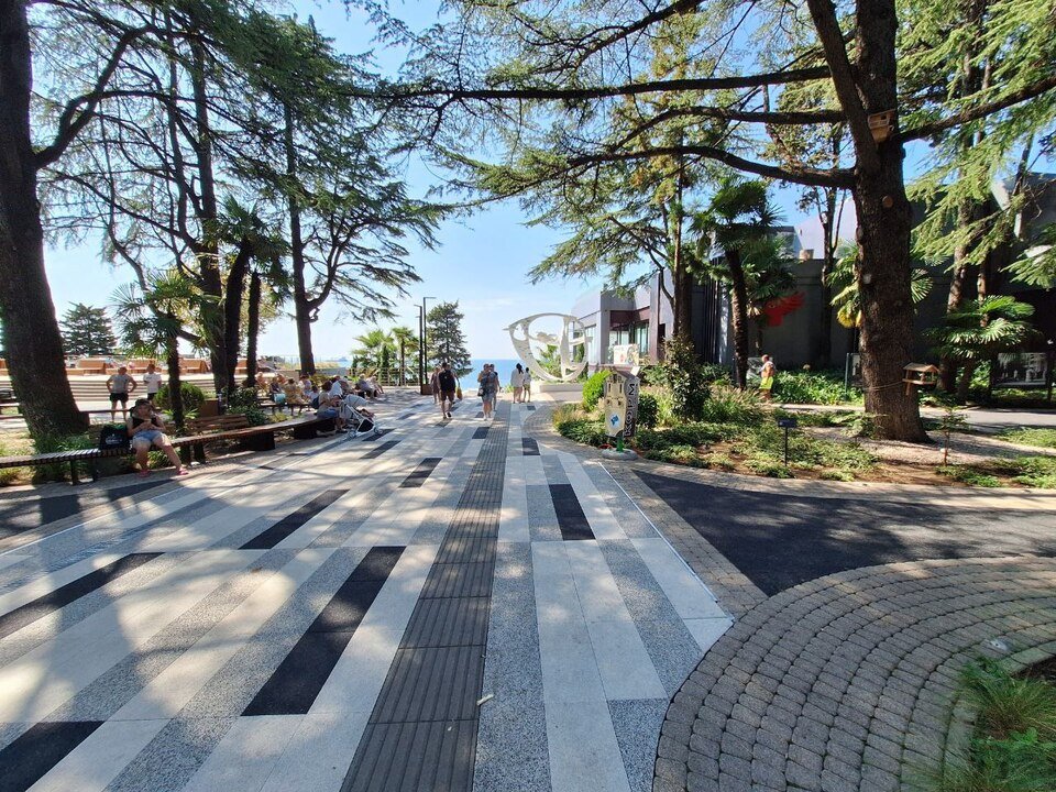 Дорога к пляжу | SunLine LUXury 4*, Краснодарский край