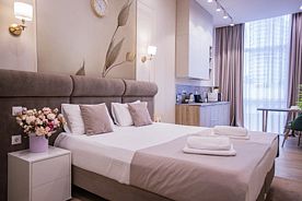 Делюкс 2-м. с панорам. окнами, Апарт-отель SunLine LUXury 4*