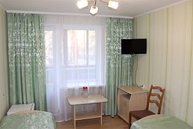 1-мест. (разм. в 2-мест.) станд., корп. 1, Санаторий Чёнки, поселок Ченки