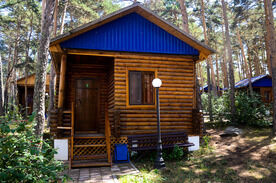 Однокомнатный лесной домик, Гостиничный комплекс Көкшебел, Бурабайск