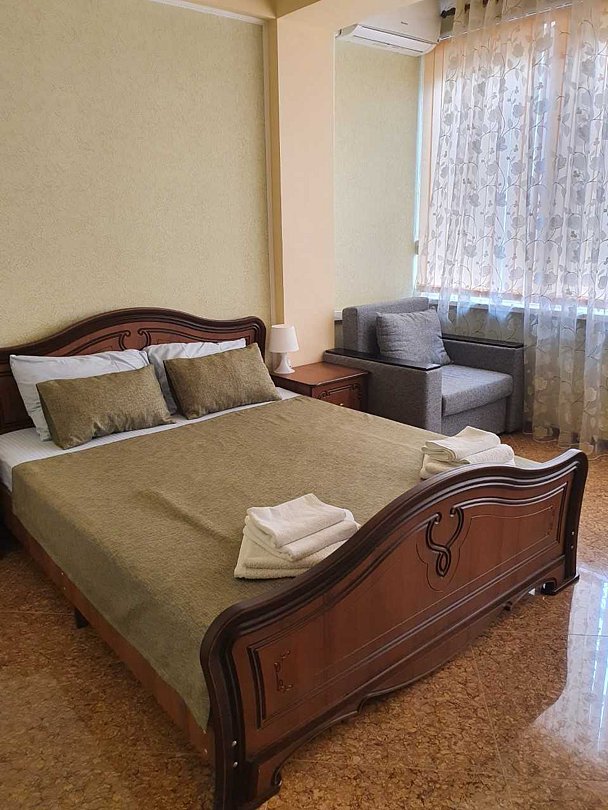 Стандартный 2-местный 1-комнатный (вид на горы)